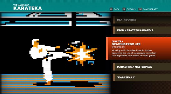 The Making of Karateka annoncé pour Switch