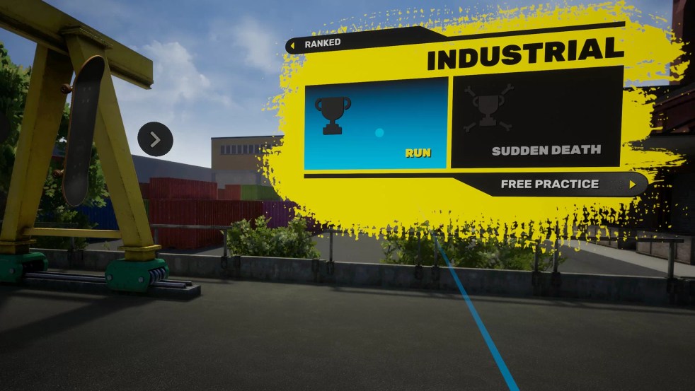 Capture d'écran de VR Skater