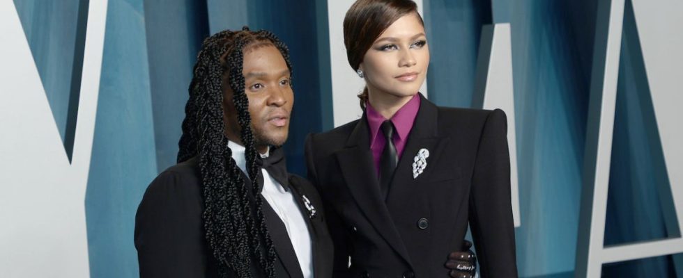 Law and Zendaya at the Vanity Fair after prty