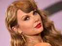 La chanteuse américaine Taylor Swift aux American Music Awards le 20 novembre 2022.