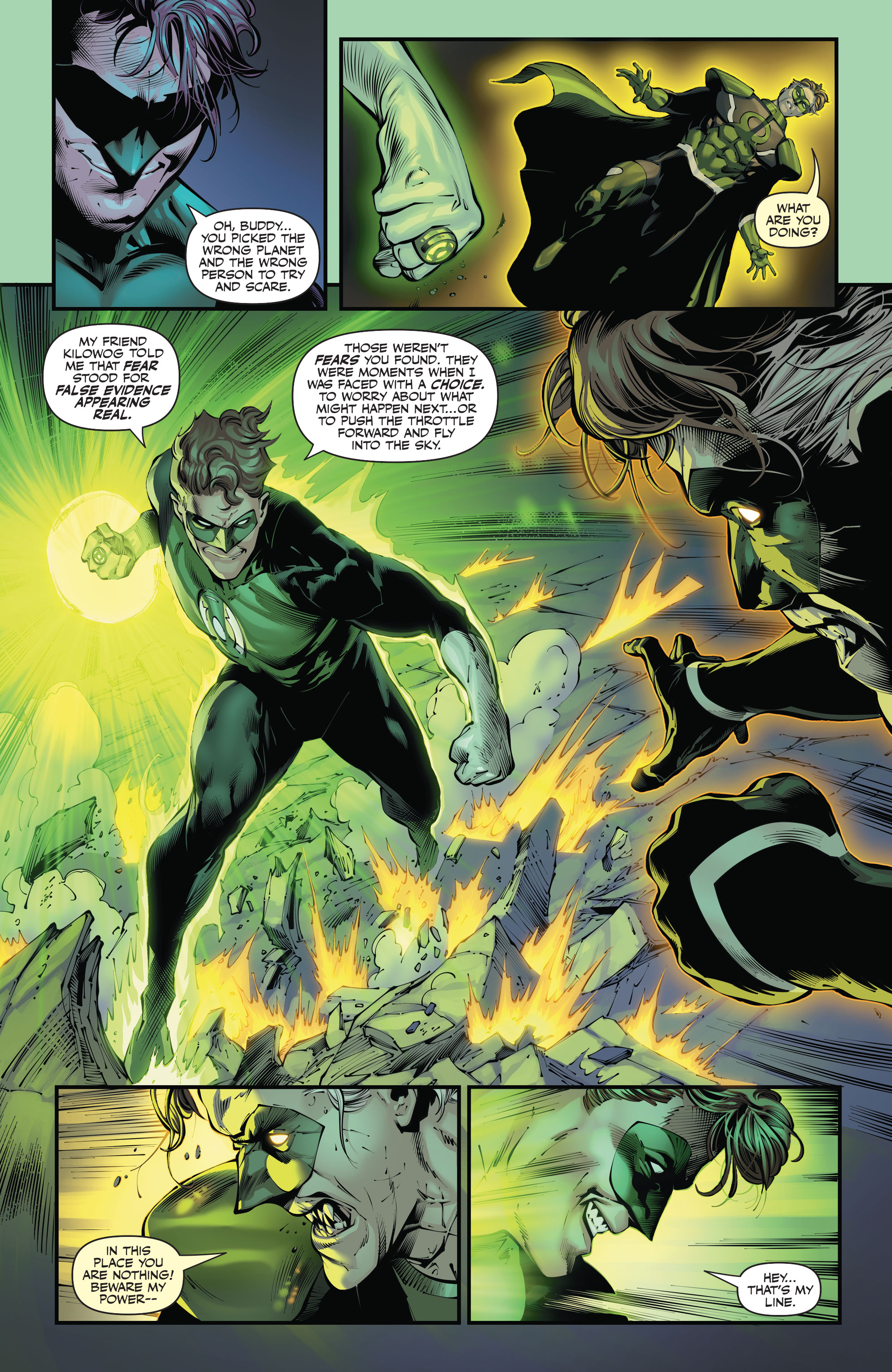 Art de Knight Terrors: Green Lantern # 2