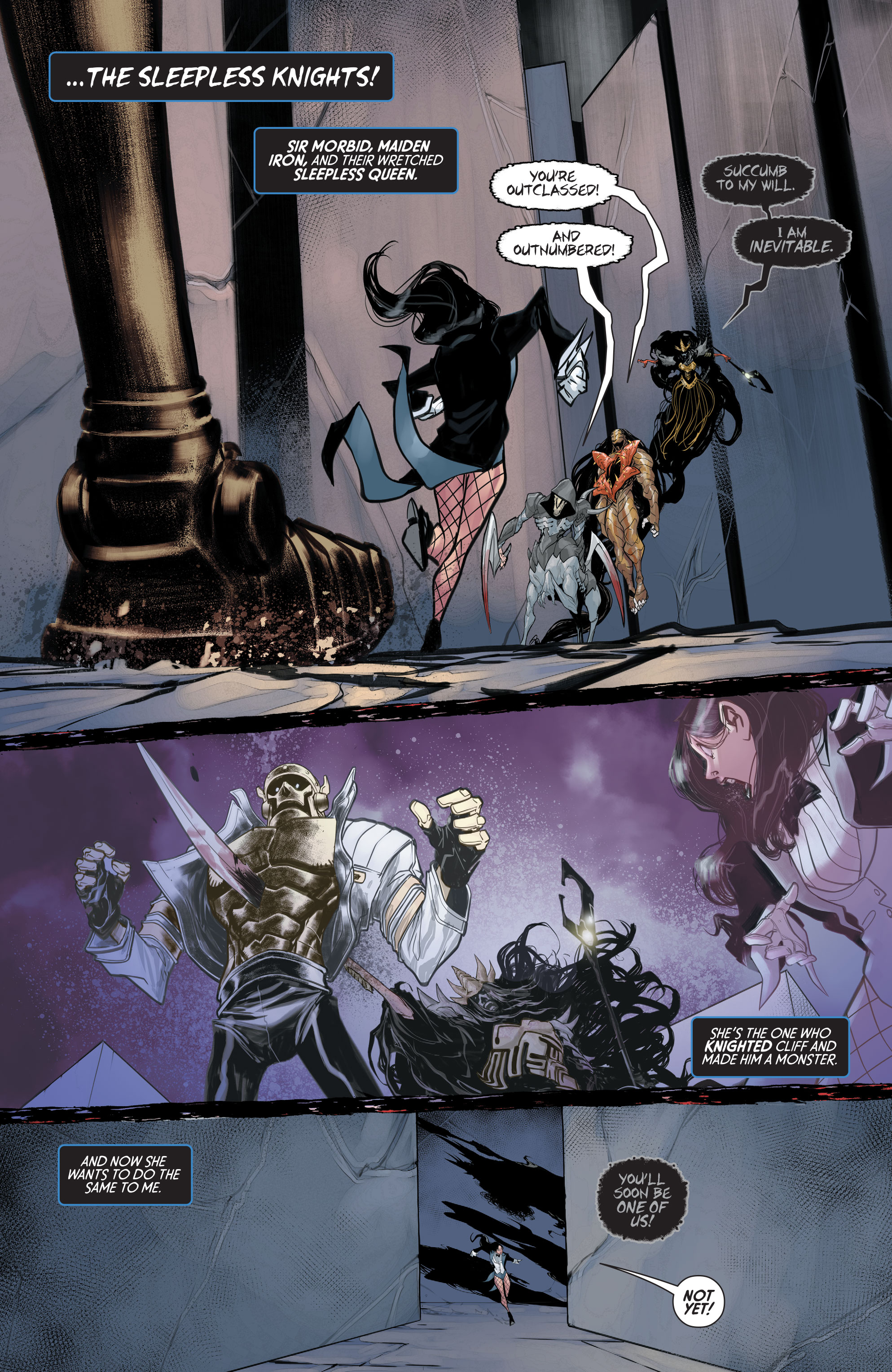 Art de Knight Terrors: Zatanna # 2.