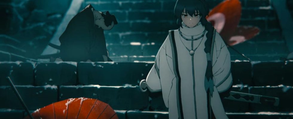 Animation d'ouverture de Fate/Samurai Remnant