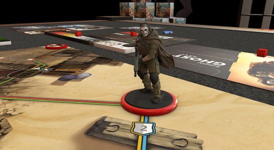 A model of Ghost in Call of Duty: The Board Game