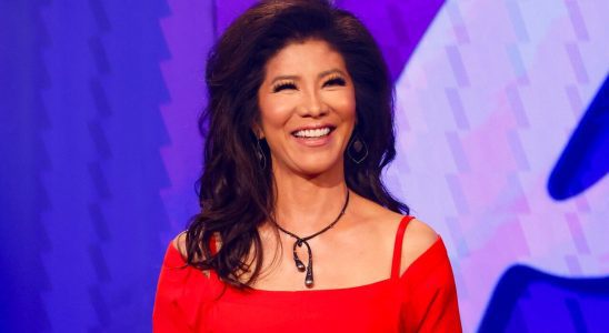 Julie Chen Moonves on the Big Brother stage