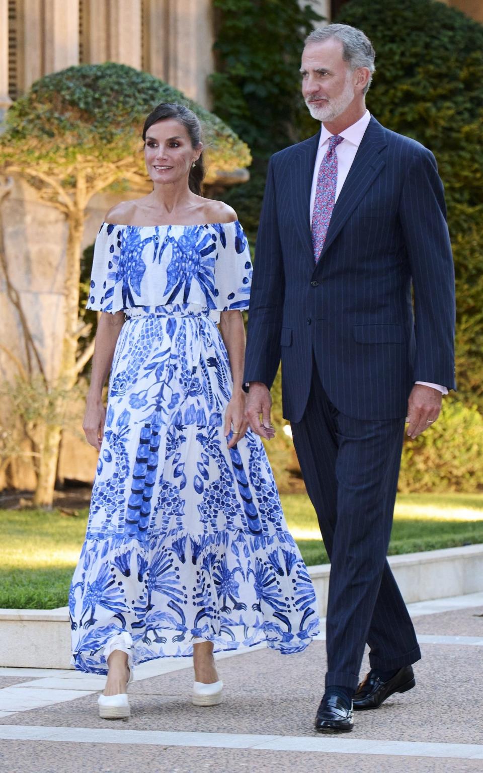 Reine Letizia d'Espagne de vacances à Majorque, 2023