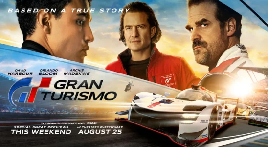 Gran Turismo movie poster