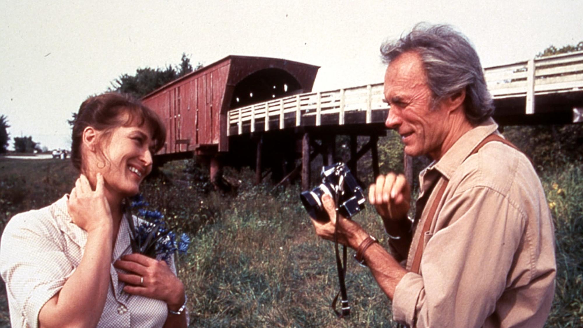 Meryl Streep et Clint Eastwood dans Les ponts du comté de Madison