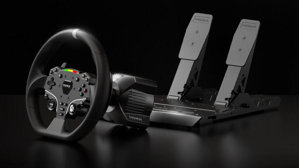 Moza R3 sim racing bundle volant et pédales Xbox