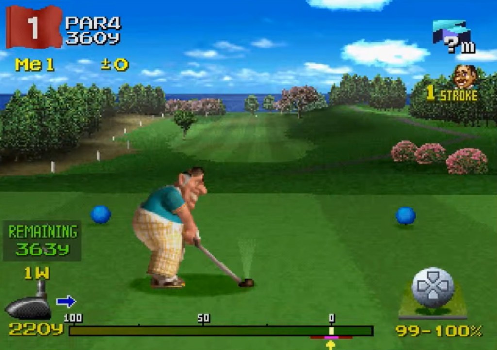 Les jeux de sport PlayStation 1 valent toujours la peine d'être joués à Everybody's Golf 2