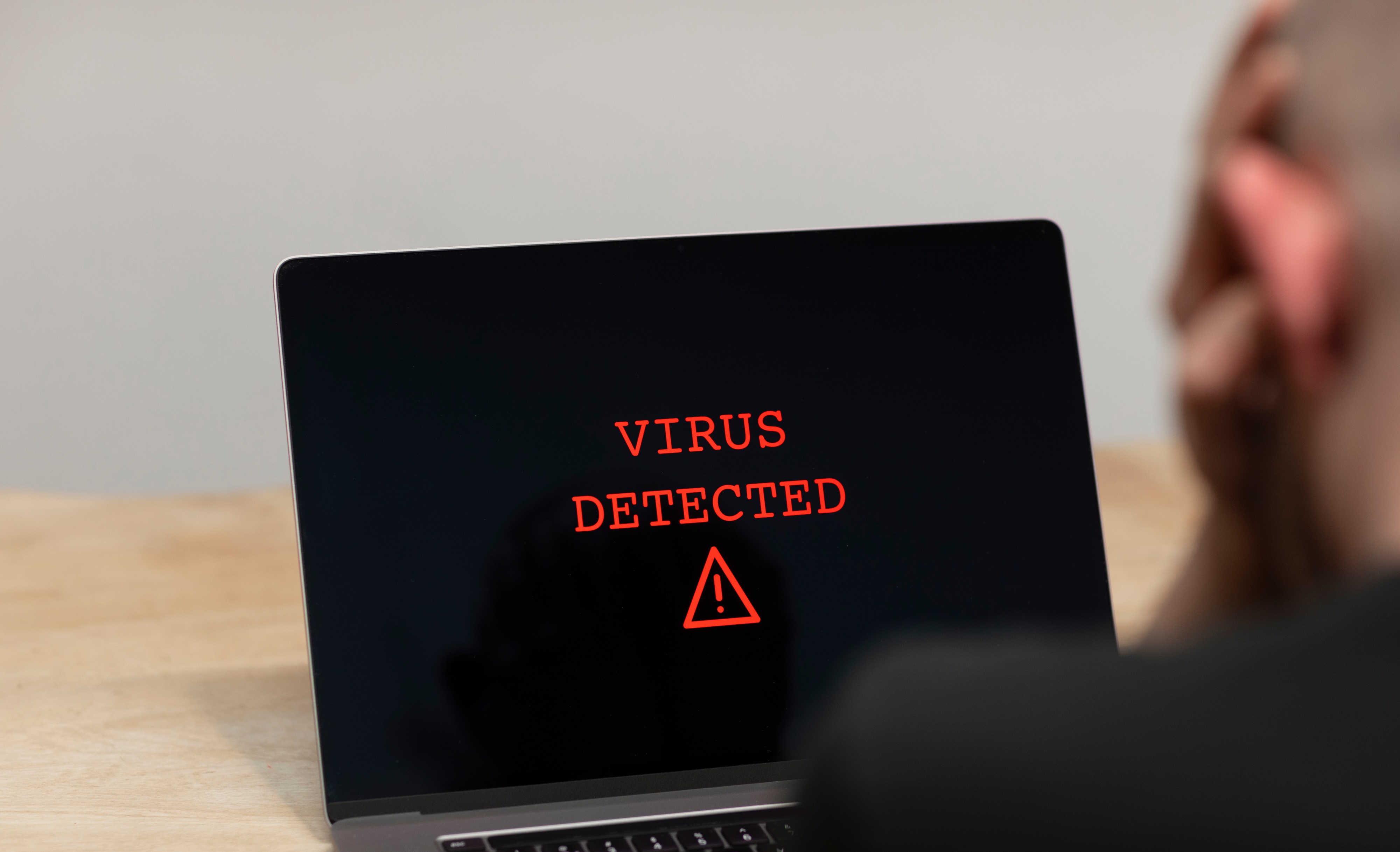 Infection virale sur ordinateur
