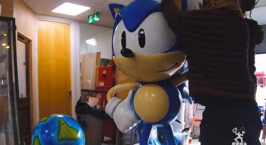 Après 20 ans, Sega a retrouvé et restauré sa statue emblématique de London Sonic