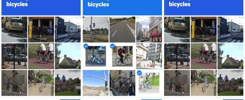CAPTCHA bikes