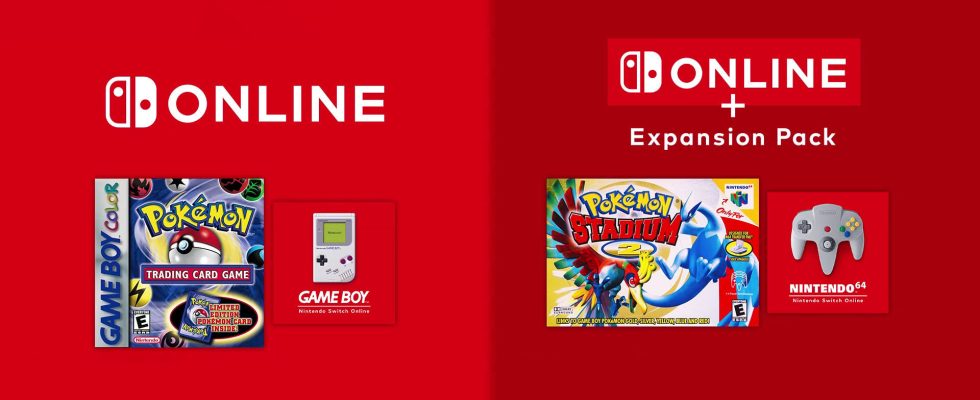 Game Boy – Nintendo Switch Online ajoute le jeu de cartes à collectionner Pokemon;  Nintendo 64 – Nintendo Switch Online ajoute Pokemon Stadium 2