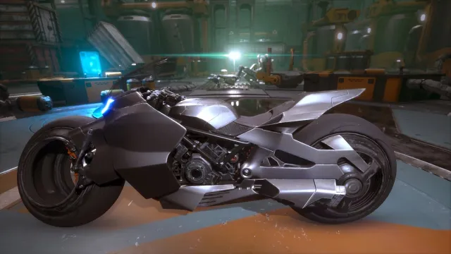 Capture d'écran de la moto Ghostrunner 2