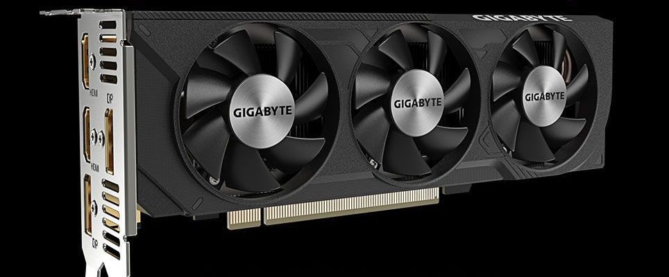 The Gigabyte GeForce RTX 4060 OC Low Profile 8G