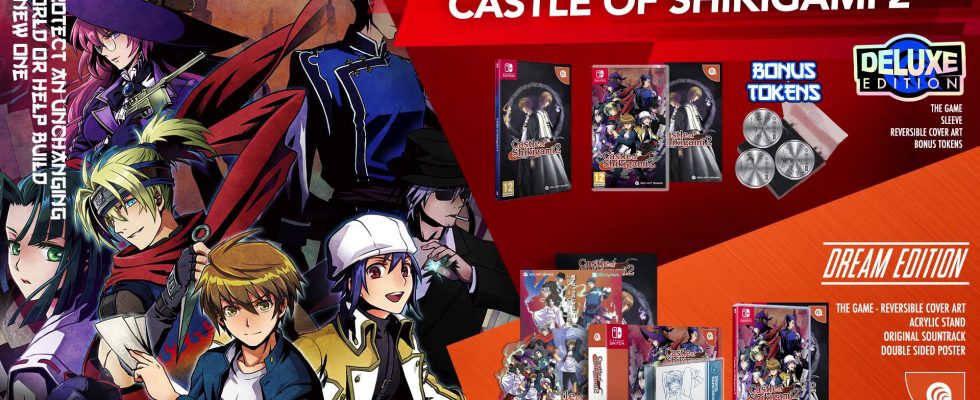 L'édition physique de Castle of Shikigami 2 Switch sera lancée au deuxième trimestre 2024 dans l'ouest