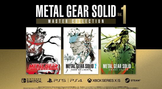 Metal Gear Solid: Master Collection Vol.  1 ajoute la version PS4
