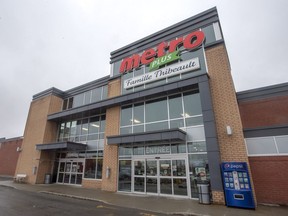 Un magasin Metro est vu à Ste-Thérèse, au Québec, le lundi 15 avril 2019.