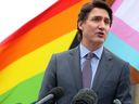 Premier ministre Justin Trudeau.  Oliver/Postmedia