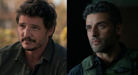 Pedro Pascal in The Last of Us and Oscar Isaac in Triple Frontier