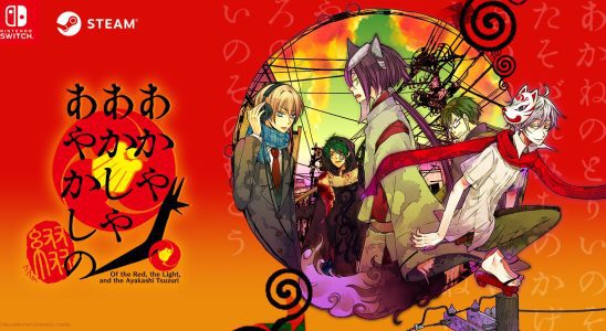 Otome visual novel Of the Red, the Light, and the Ayakashi Tsuzuri annoncé pour Switch, PC