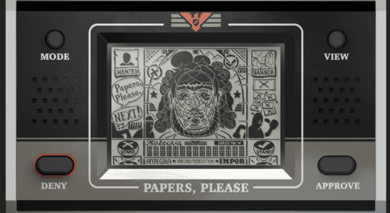 Image for Papers, Please celebrates 10th anniversary with a retro LCD demake, merch, and a big donation