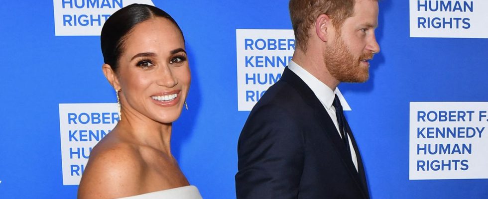 Meghan Markle and Prince Harry at 2023 Human Rights event.