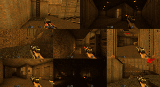 Quake 2 Remaster a un écran partagé chaotique à 8 joueurs sur Xbox / PC