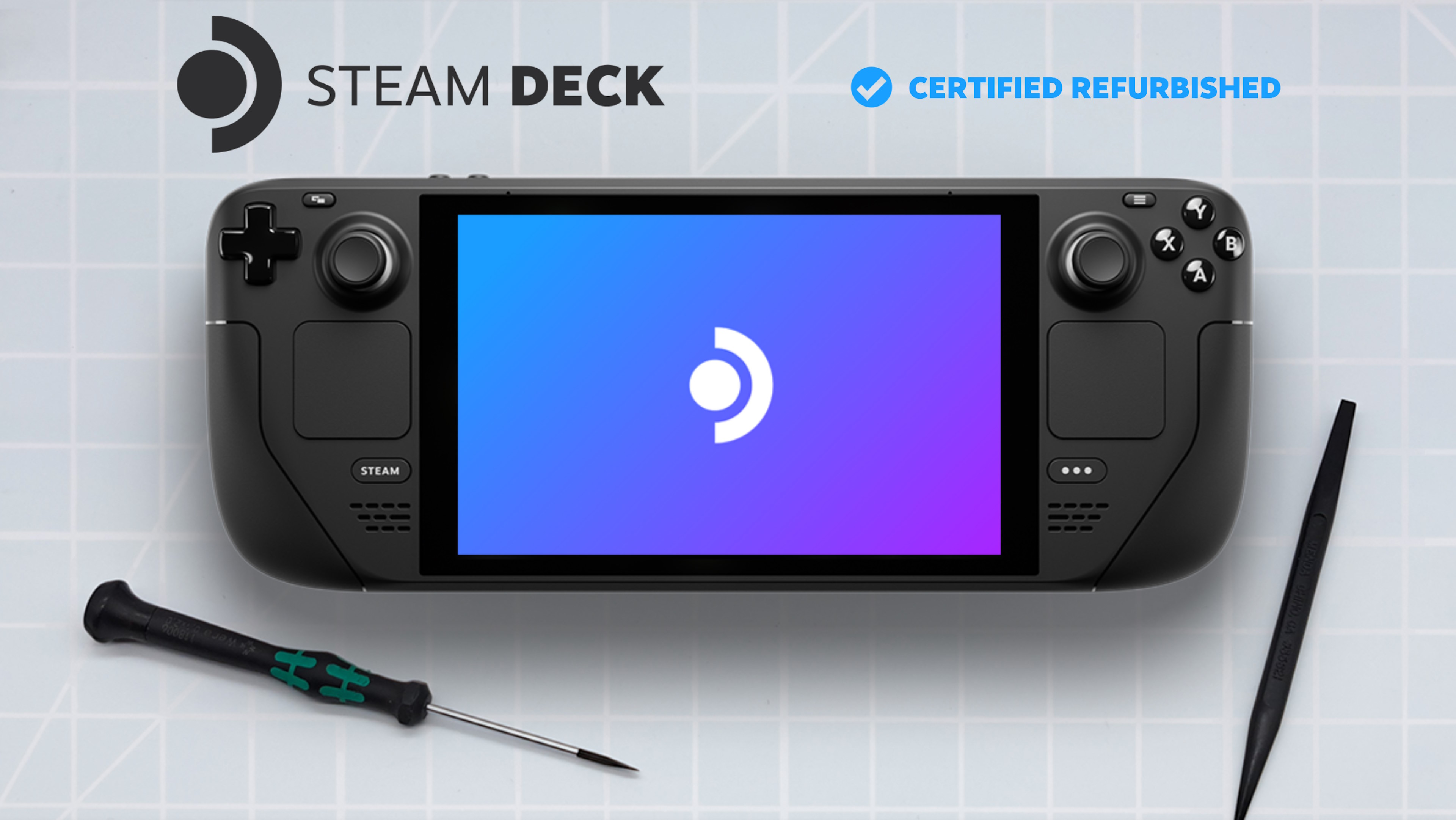 Steam Deck remis à neuf certifié