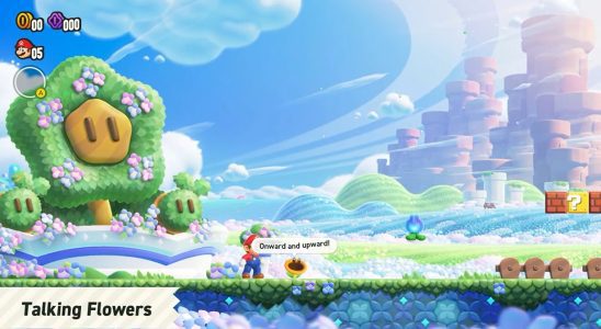 Super Mario Bros. Wonder vous permettra de désactiver la voix de Talking Flowers