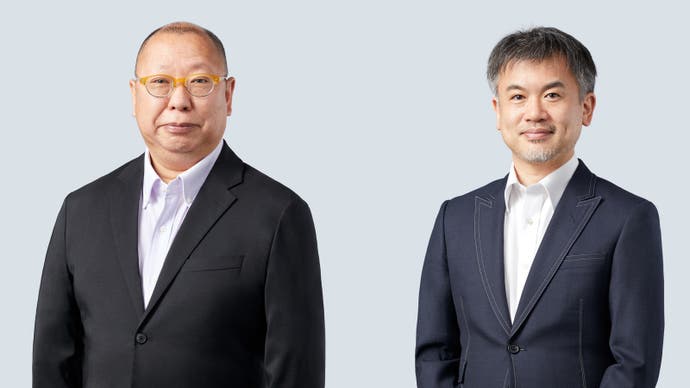 Takashi Tezuka et Shiro Mouri de Nintendo.