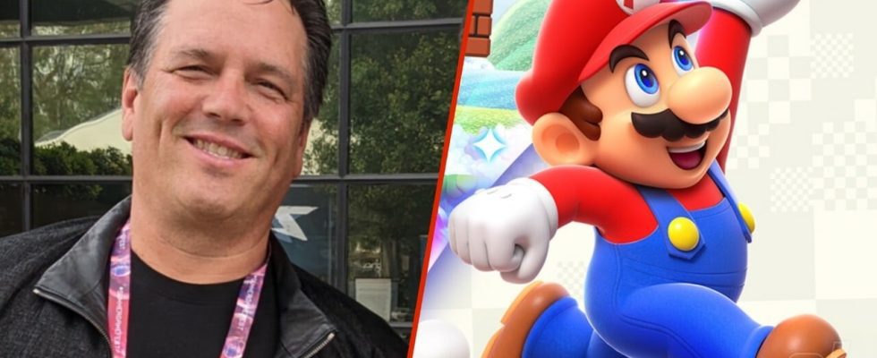 Aléatoire : Phil Spencer de Xbox s'est "éclaté" en jouant à Super Mario Bros. Wonder