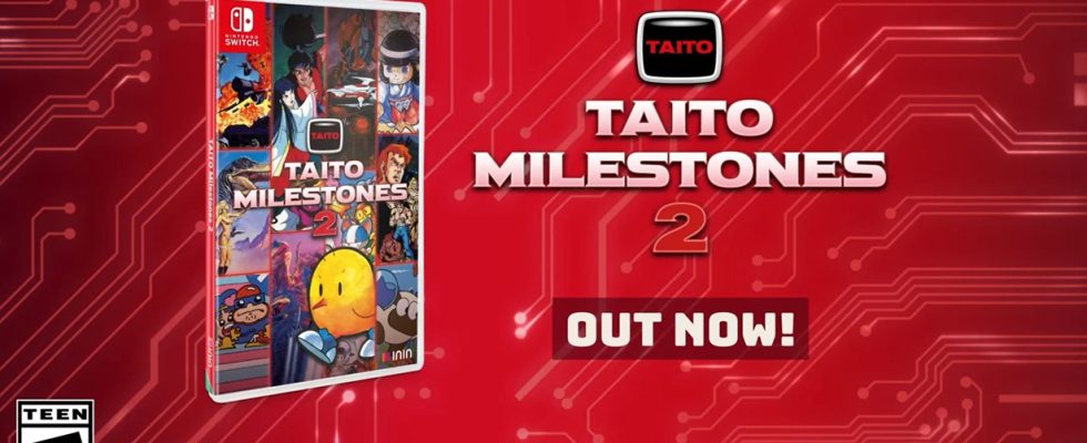Bande-annonce de lancement de Taito Milestones 2