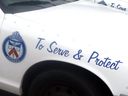 Véhicule de la police de Toronto.