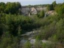Un ruisseau traverse la réserve agricole Duffins Rouge, qui fait partie de la ceinture de verdure de l'Ontario, le lundi 15 mai 2023. 