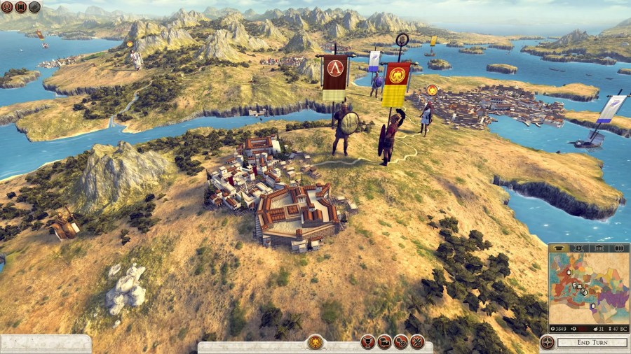 Capture d'écran de Total War : Rome II