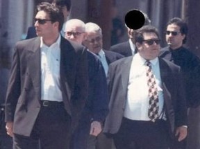 Pat Musitano, le regretté chef de la mafia de Hamilton, à droite.  Le rusé seigneur de la pègre a survécu à une tentative d’assassinat au printemps dernier.