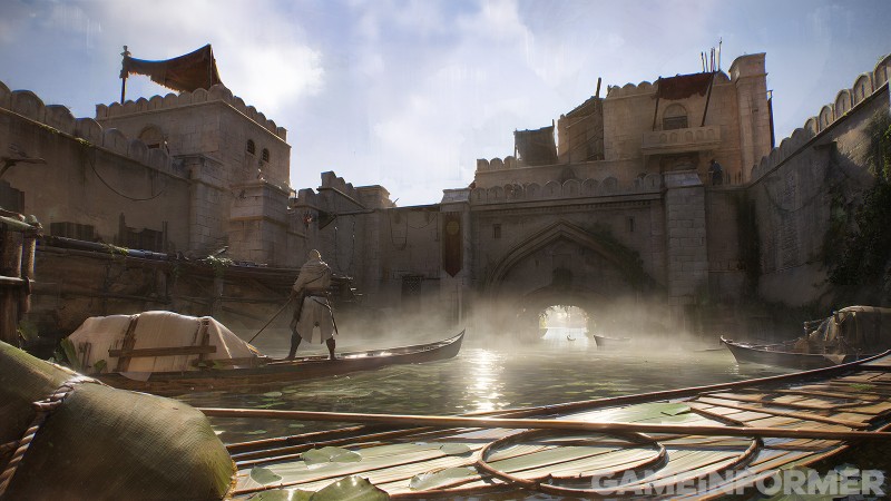 Assassin's Creed Mirage Game Informer Couverture exclusive de l'histoire Hub de couverture Ubisoft Bordeaux