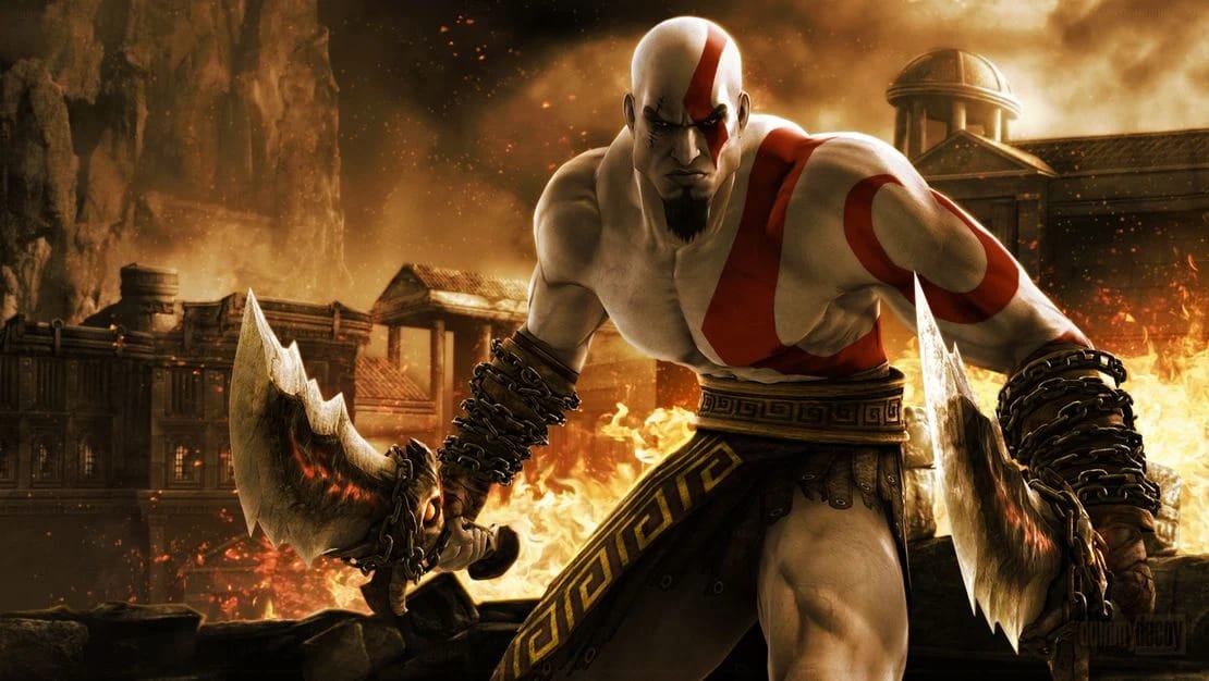 Dieu de la guerre, jeune Kratos