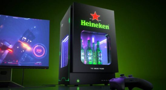 Heineken a construit un PC de jeu doté d'un réfrigérateur à bière à l'intérieur