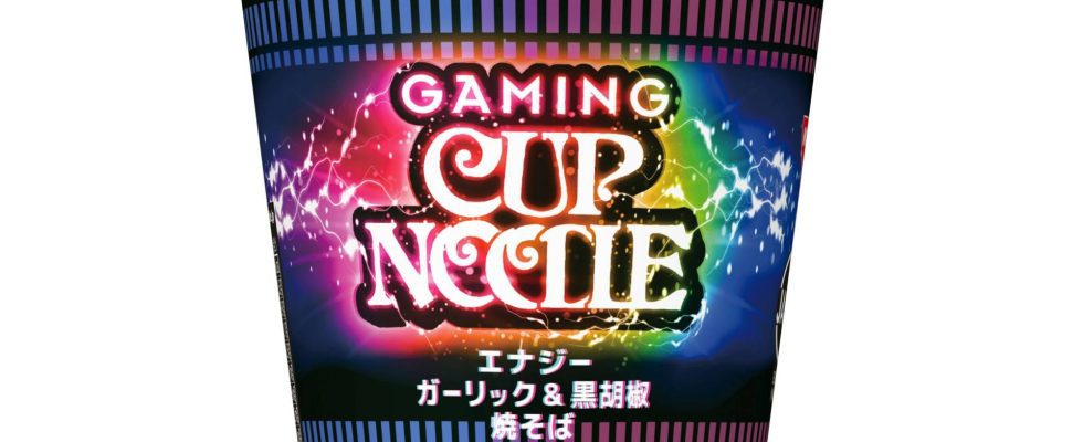 Le Japon propose des nouilles Gaming Cup conçues pour les joueurs ;  Contient de la caféine et plus encore