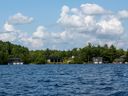 Chalets sur le lac Rosseau à Port Carling, Ontario.