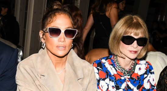 Jennifer Lopez and Anna Wintour at COACH Spring 2024 Ready To Wear Runway Show and dinner event