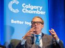 Tiff Macklem, gouverneur de la Banque du Canada, prend la parole lors d'un événement organisé par la Chambre de commerce de Calgary le jeudi 7 septembre.