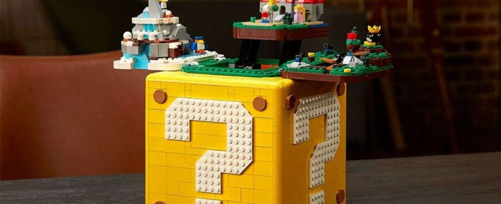 L'ensemble de blocs de questions Lego Super Mario bénéficie d'une réduction rare