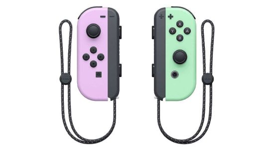Les contrôleurs Nintendo Switch Pastel Joy-Con bénéficient d'une première remise sur Amazon