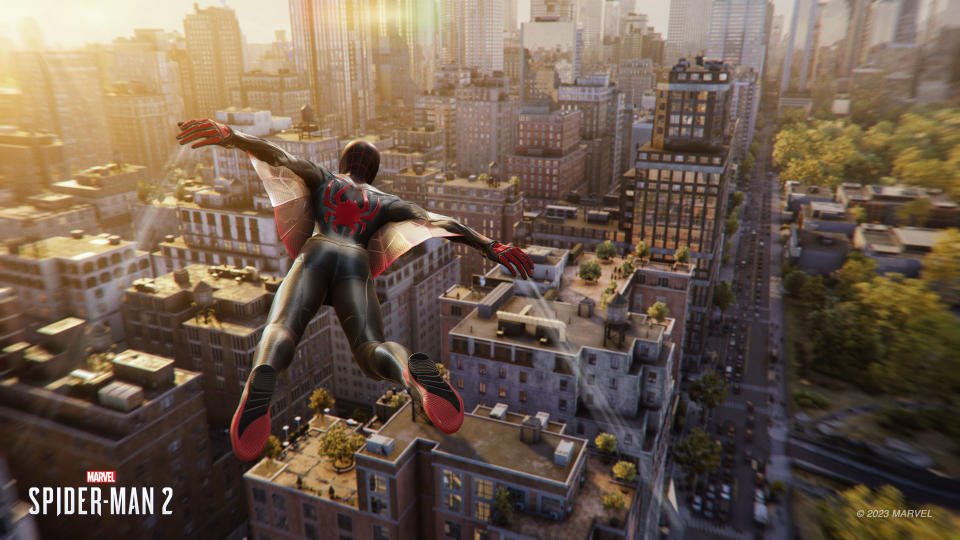 Marvel's Spider-Man 2 - ailes en toile