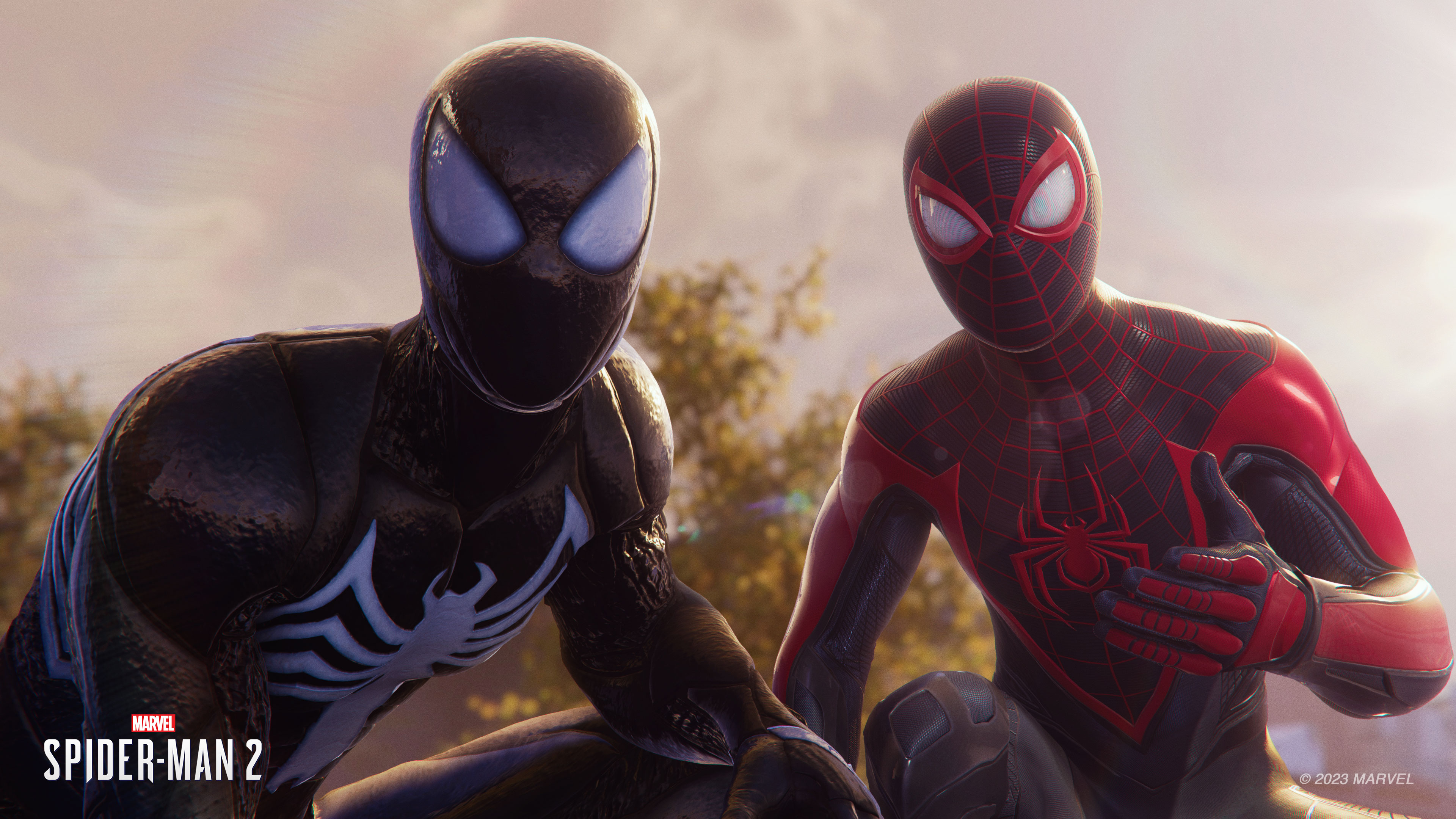 Peter Parker et Miles Morales font équipe dans Spider-man 2