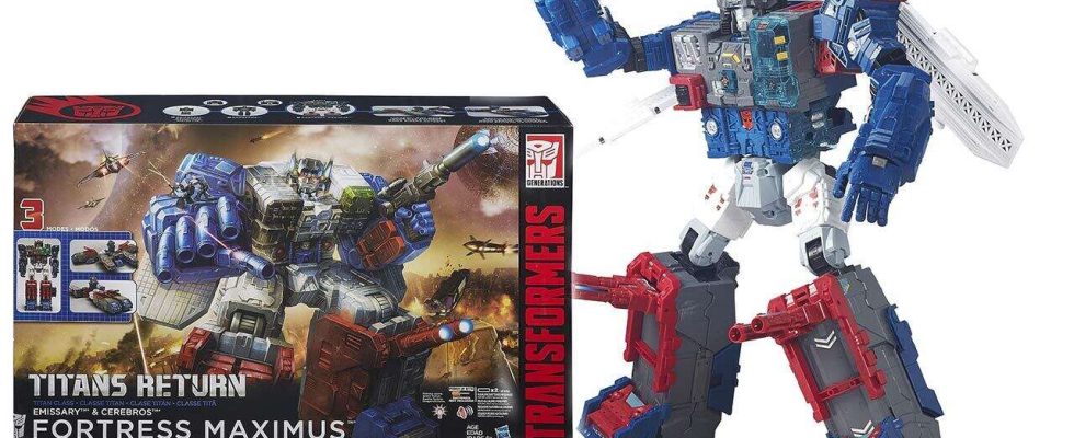 Ce jouet Transformers très grand et difficile à trouver est de retour en stock